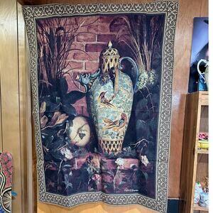 Riddle Home & Gift  Elizabeth Brandon Woven Tapestry Wall Hanging - 50" x 40"